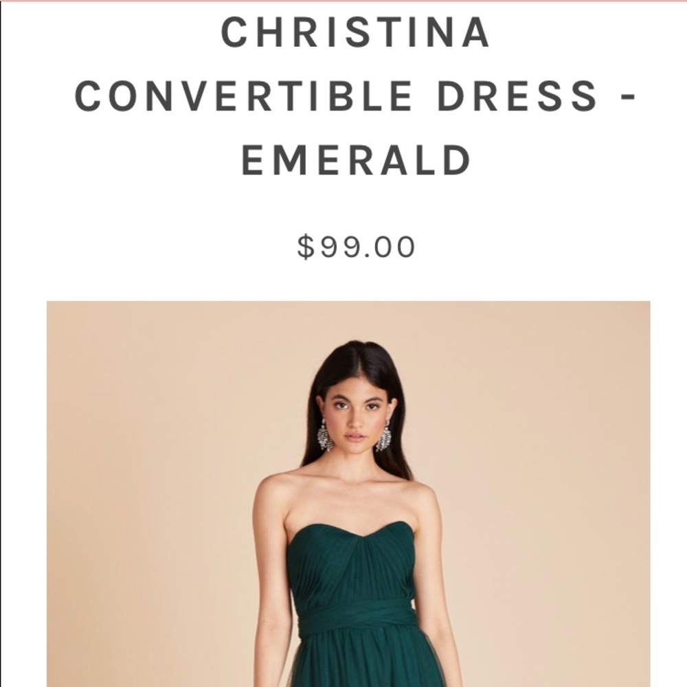 Birdy Grey Christina Convertible Dress-Emerald